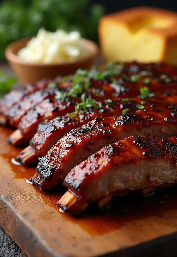 25 BBQ Pork Belly Recipes That Are Smoky and Sweet - 1. Sweet and Smoky BBQ Pork Belly Ribs