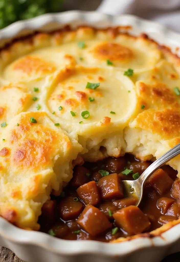 25 BBQ Pork Belly Recipes That Are Smoky and Sweet - 22. BBQ Pork Belly Shepherd's Pie