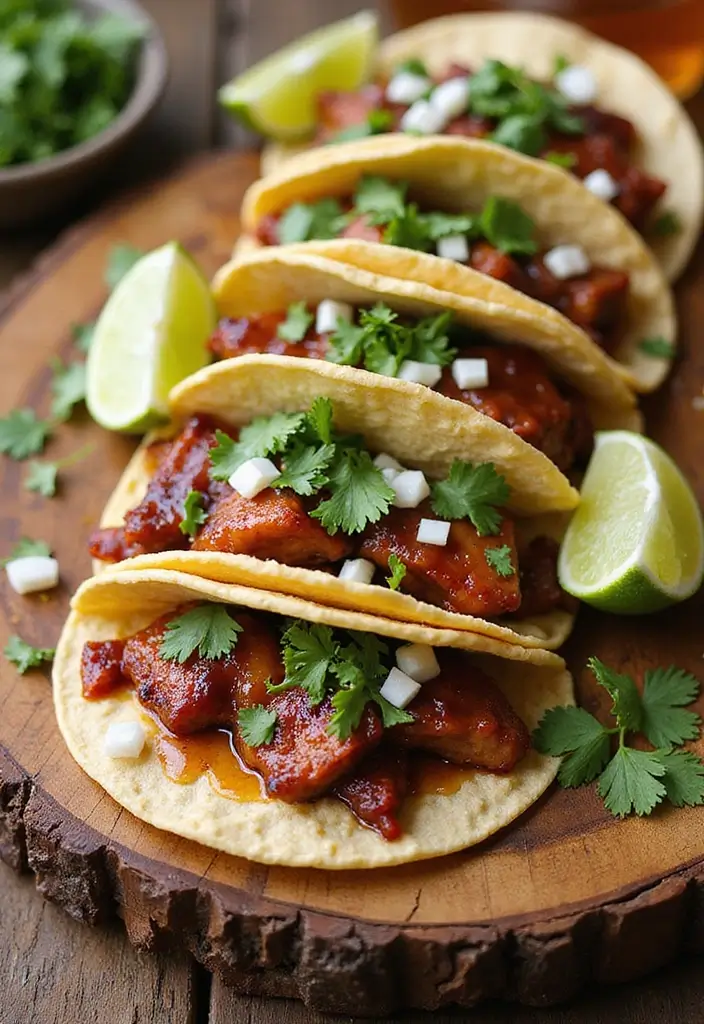 25 BBQ Pork Belly Recipes That Are Smoky and Sweet - 4. Honey Chipotle Pork Belly Tacos