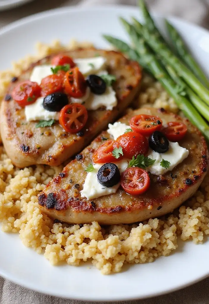 25 Baked Boneless Pork Chop Recipes That Are Tender and Tasty 62 25 Baked Boneless Pork Chop Recipes That Are Tender and Tasty - 10. Mediterranean Baked Pork Chops