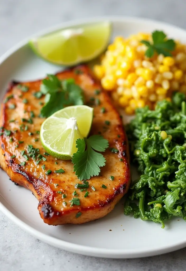 25 Baked Boneless Pork Chop Recipes That Are Tender and Tasty 88 25 Baked Boneless Pork Chop Recipes That Are Tender and Tasty - 14. Cilantro Lime Baked Pork Chops