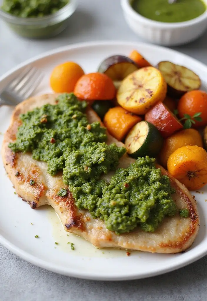 25 Baked Boneless Pork Chop Recipes That Are Tender and Tasty 100 25 Baked Boneless Pork Chop Recipes That Are Tender and Tasty - 16. Pesto Baked Pork Chops