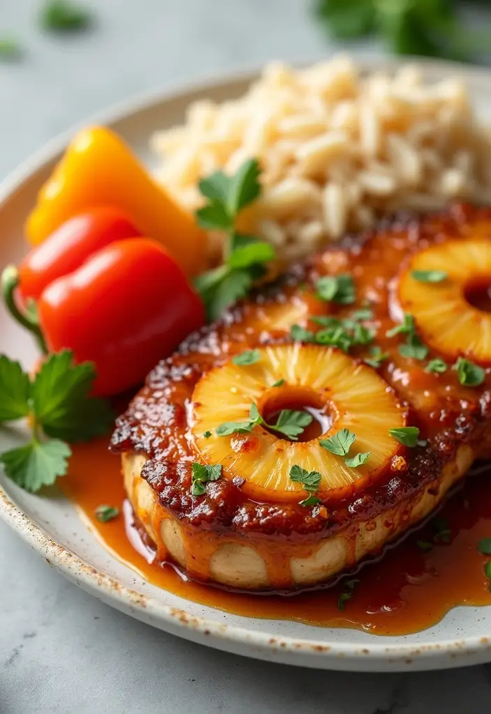 25 Baked Boneless Pork Chop Recipes That Are Tender and Tasty 145 25 Baked Boneless Pork Chop Recipes That Are Tender and Tasty - 23. Sweet and Sour Baked Pork Chops