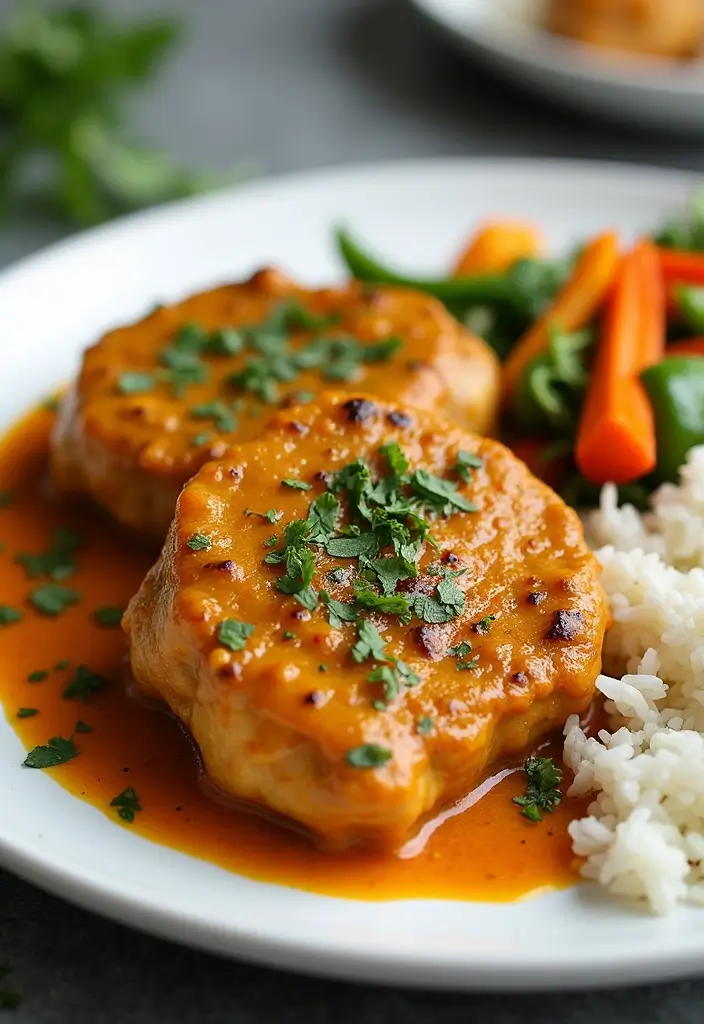25 Baked Boneless Pork Chop Recipes That Are Tender and Tasty 152 25 Baked Boneless Pork Chop Recipes That Are Tender and Tasty - 24. Curry Baked Pork Chops