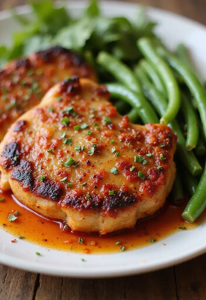 25 Baked Boneless Pork Chop Recipes That Are Tender and Tasty 20 25 Baked Boneless Pork Chop Recipes That Are Tender and Tasty - 4. Spicy Cajun Baked Pork Chops