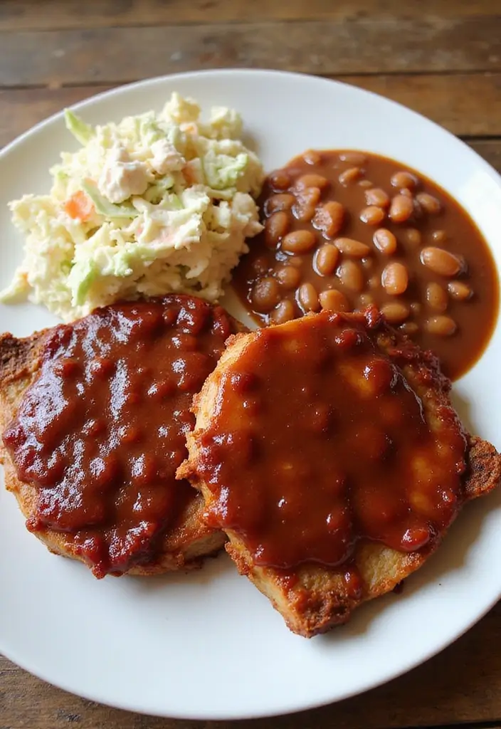 25 Baked Boneless Pork Chop Recipes That Are Tender and Tasty 41 25 Baked Boneless Pork Chop Recipes That Are Tender and Tasty - 7. BBQ Baked Pork Chops