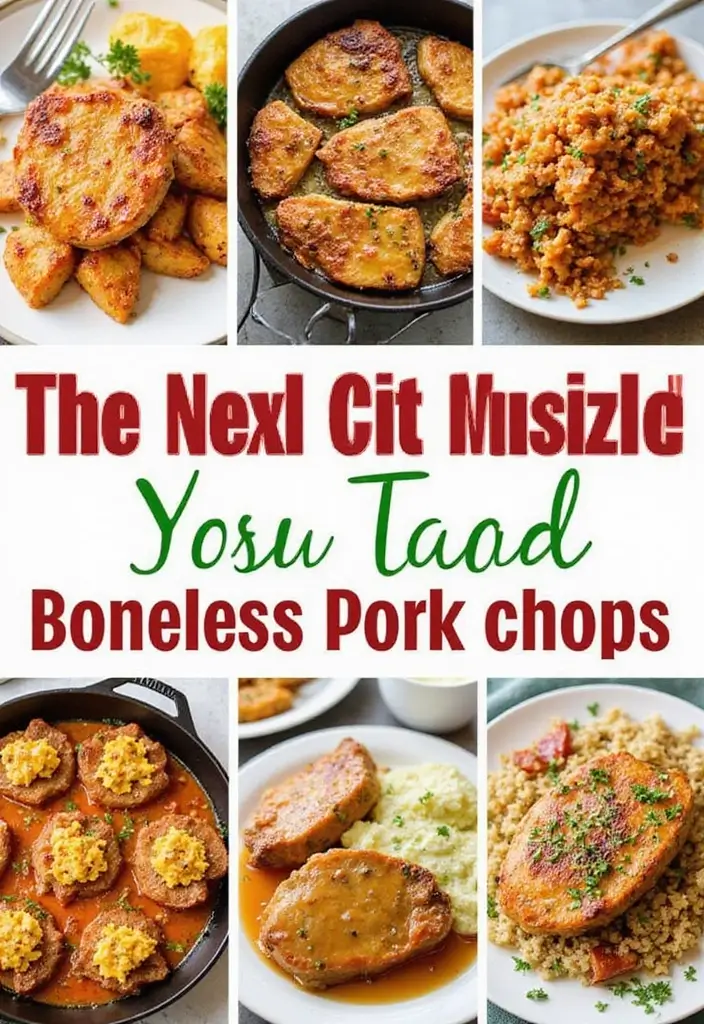 25 Baked Boneless Pork Chop Recipes That Are Tender and Tasty 166 25 Baked Boneless Pork Chop Recipes That Are Tender and Tasty - Conclusion