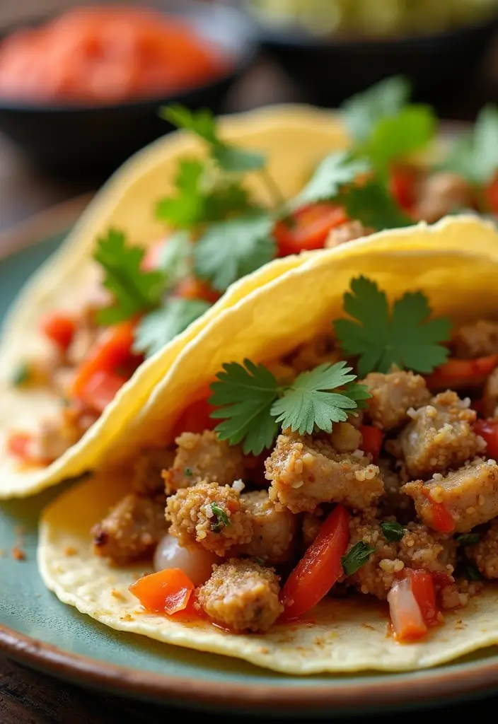 25 Chinese Ground Pork Recipes for Quick and Tasty Meals 100 25 Chinese Ground Pork Recipes for Quick and Tasty Meals - 16. Asian Pork Tacos
