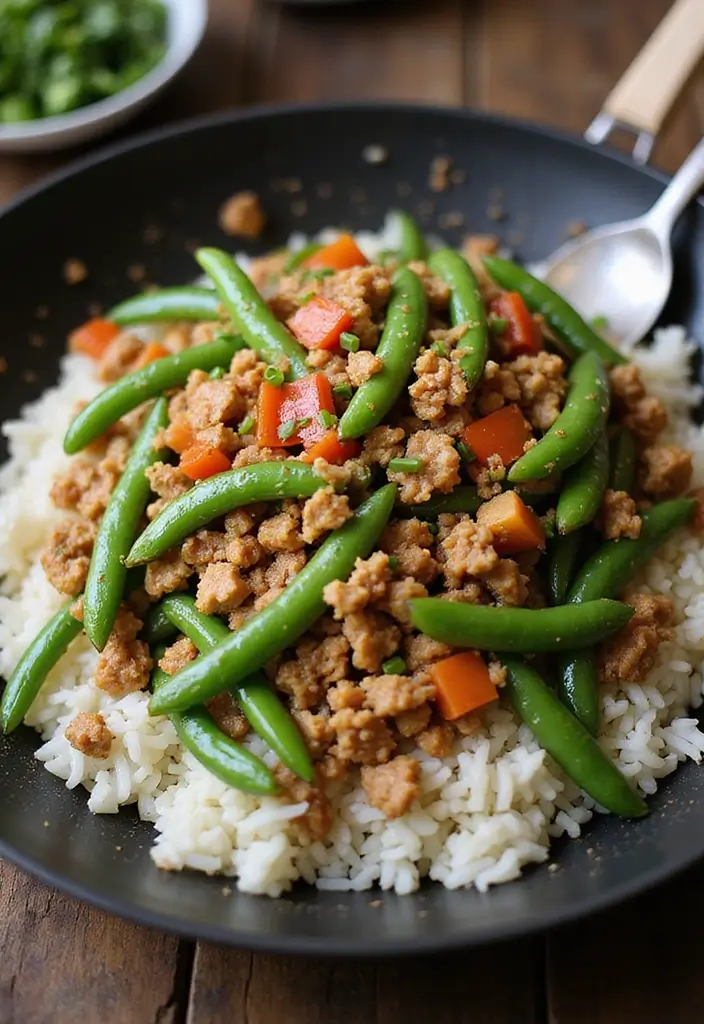 25 Chinese Ground Pork Recipes for Quick and Tasty Meals 119 25 Chinese Ground Pork Recipes for Quick and Tasty Meals - 19. Pork and Green Bean Stir-Fry