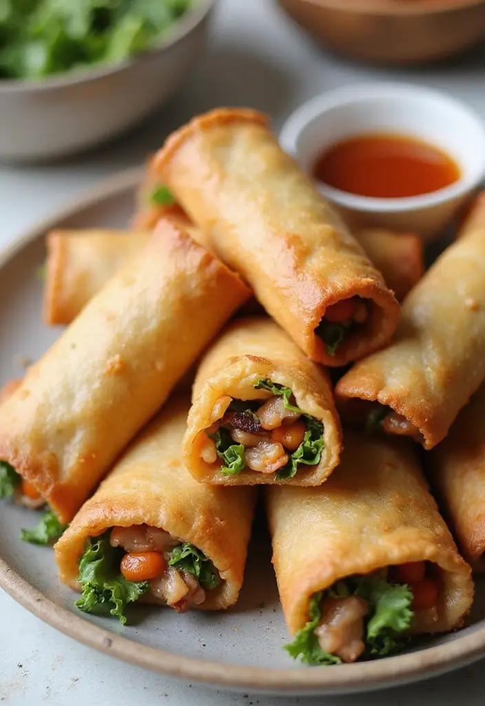 25 Chinese Ground Pork Recipes for Quick and Tasty Meals 126 25 Chinese Ground Pork Recipes for Quick and Tasty Meals - 20. Sweet Pork Egg Rolls