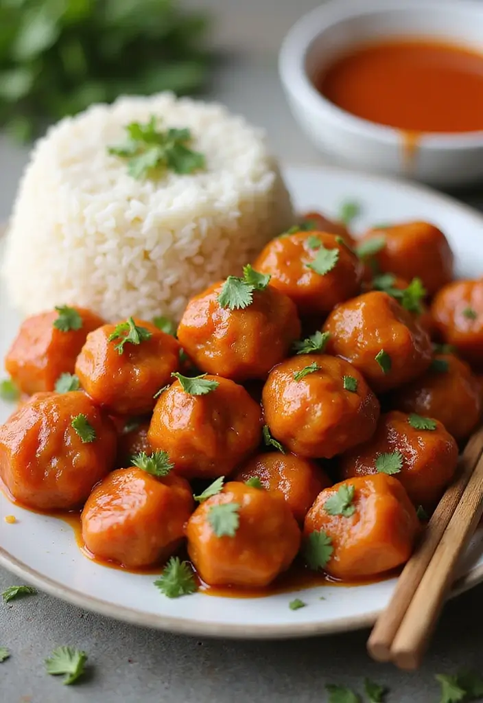 25 Chinese Ground Pork Recipes for Quick and Tasty Meals 18 25 Chinese Ground Pork Recipes for Quick and Tasty Meals - 4. Sweet and Sour Pork Meatballs