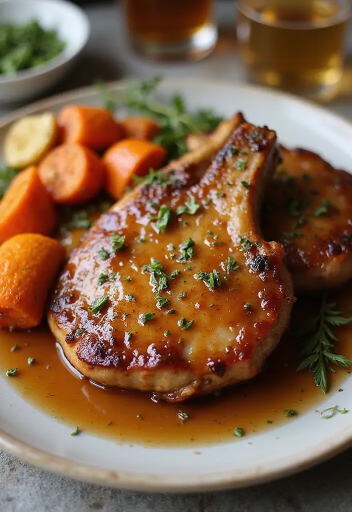 25 Chinese Pork Chop Recipes for Takeout Taste at Home - 12. Maple Glazed Pork Chops