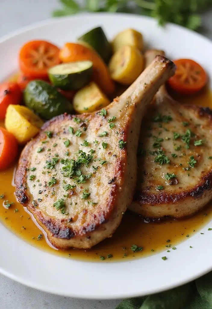 25 Chinese Pork Chop Recipes for Takeout Taste at Home - 19. Italian Herb Pork Chops