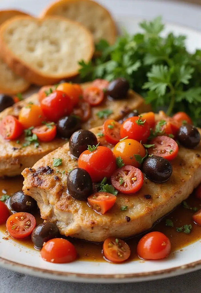 25 Chinese Pork Chop Recipes for Takeout Taste at Home - 21. Mediterranean Pork Chops