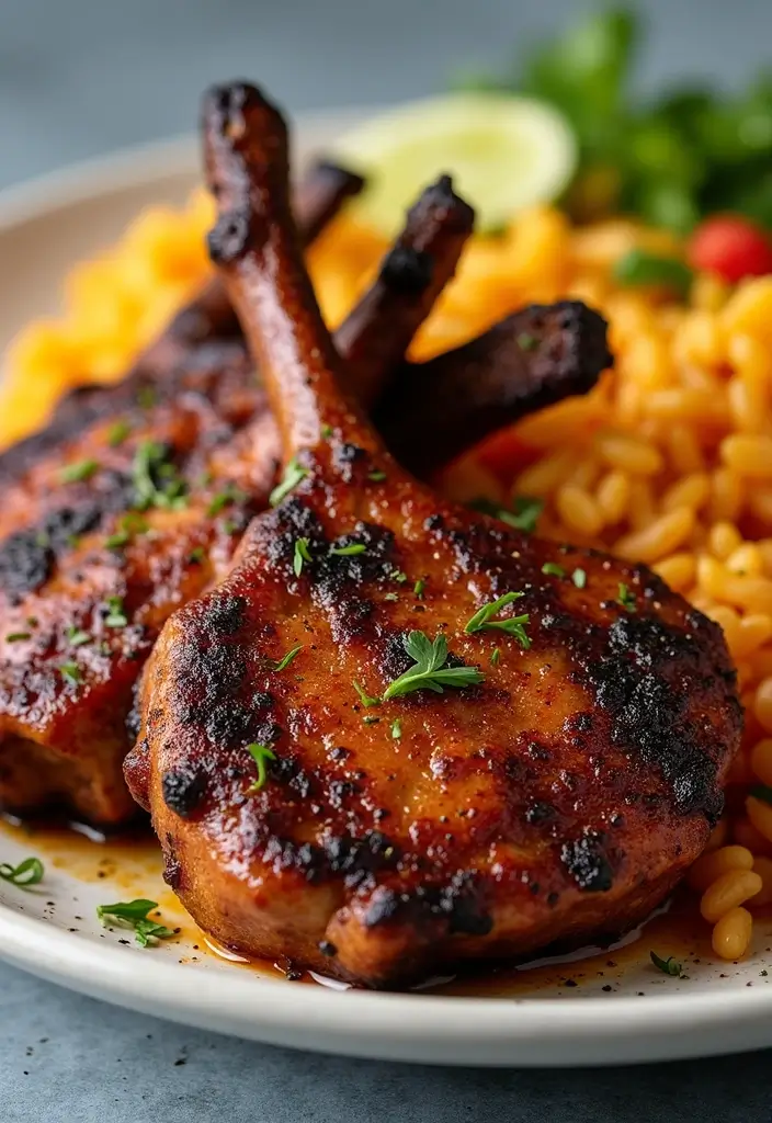 25 Chinese Pork Chop Recipes for Takeout Taste at Home - 22. Caribbean Jerk Pork Chops