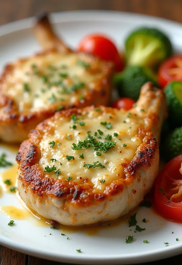25 Chinese Pork Chop Recipes for Takeout Taste at Home - 23. Garlic Parmesan Pork Chops