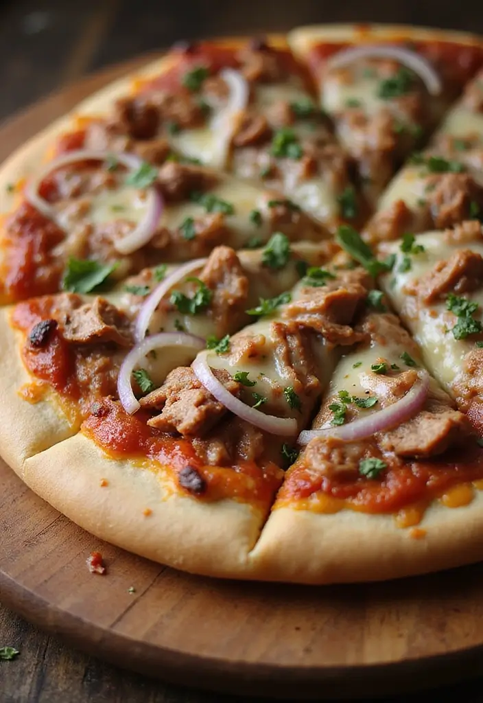 25 Delicious Recipes with Pulled Pork You’ll Want to Try Tonight 64 25 Delicious Recipes with Pulled Pork You’ll Want to Try Tonight - 10. Pulled Pork Pizza