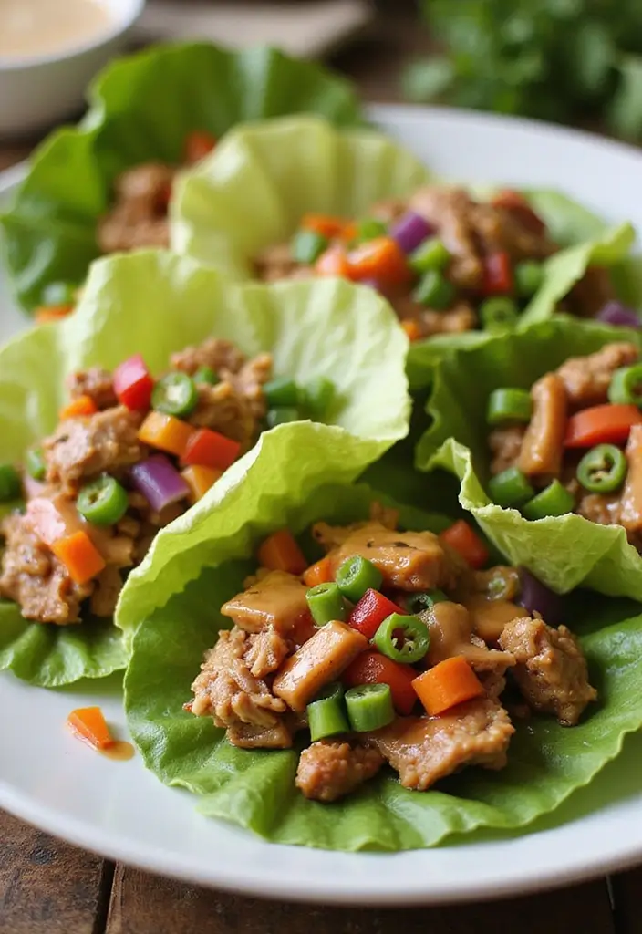 25 Delicious Recipes with Pulled Pork You’ll Want to Try Tonight 90 25 Delicious Recipes with Pulled Pork You’ll Want to Try Tonight - 14. Pulled Pork Lettuce Wraps
