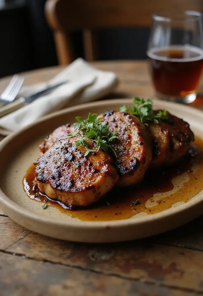 25 Easy Grilled Pork Chop Recipes Perfect for Summer BBQs 69 25 Easy Grilled Pork Chop Recipes Perfect for Summer BBQs - 11. Balsamic Glazed Pork Chops