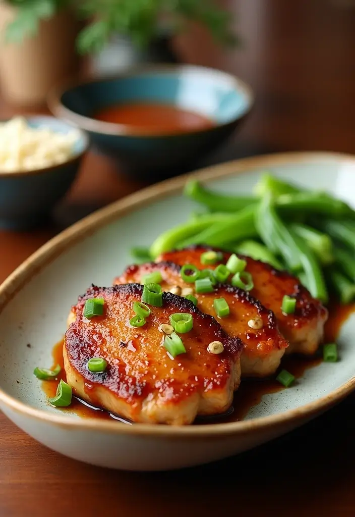 25 Easy Grilled Pork Chop Recipes Perfect for Summer BBQs 79 25 Easy Grilled Pork Chop Recipes Perfect for Summer BBQs - 13. Asian Ginger Pork Chops