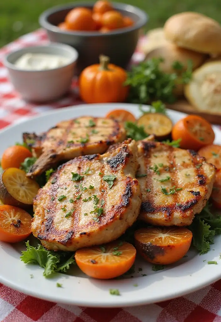 25 Easy Grilled Pork Chop Recipes Perfect for Summer BBQs 86 25 Easy Grilled Pork Chop Recipes Perfect for Summer BBQs - 14. Old Bay Grilled Pork Chops