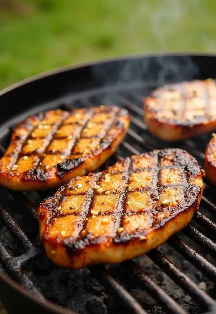 25 Easy Grilled Pork Chop Recipes Perfect for Summer BBQs 128 25 Easy Grilled Pork Chop Recipes Perfect for Summer BBQs - 20. Honey Mustard Grilled Pork Chops
