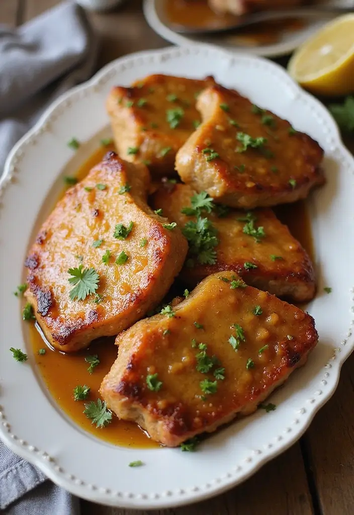 25 Easy Grilled Pork Chop Recipes Perfect for Summer BBQs 29 25 Easy Grilled Pork Chop Recipes Perfect for Summer BBQs - 5. Mustard and Brown Sugar Pork Chops