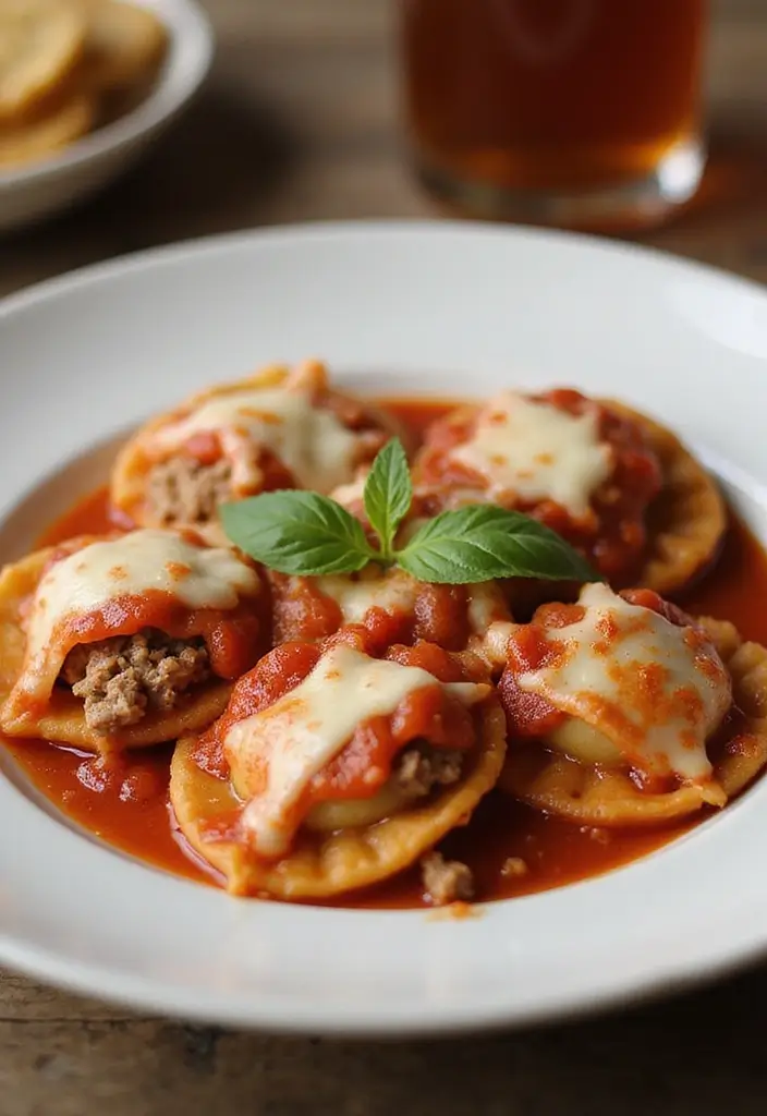 25 Ground Pork Pasta Recipes That Are Cozy and Filling 153 25 Ground Pork Pasta Recipes That Are Cozy and Filling - 23. Ground Pork and Cheese Ravioli