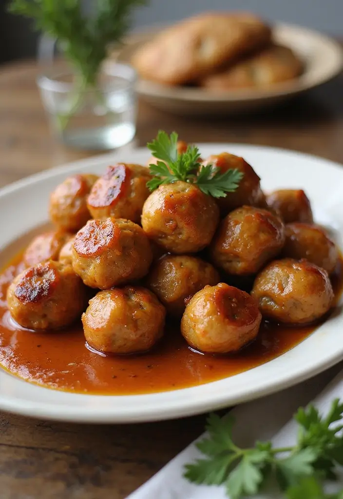 25 Ground Pork Sausage Recipes for Easy and Flavorful Dinners 69 25 Ground Pork Sausage Recipes for Easy and Flavorful Dinners - 11. Sweet and Sour Sausage Meatballs