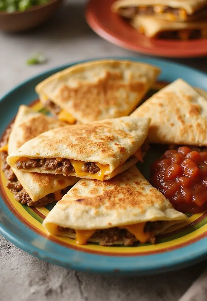 25 Ground Pork Sausage Recipes for Easy and Flavorful Dinners 74 25 Ground Pork Sausage Recipes for Easy and Flavorful Dinners - 12. Cheesy Sausage and Spinach Quesadillas