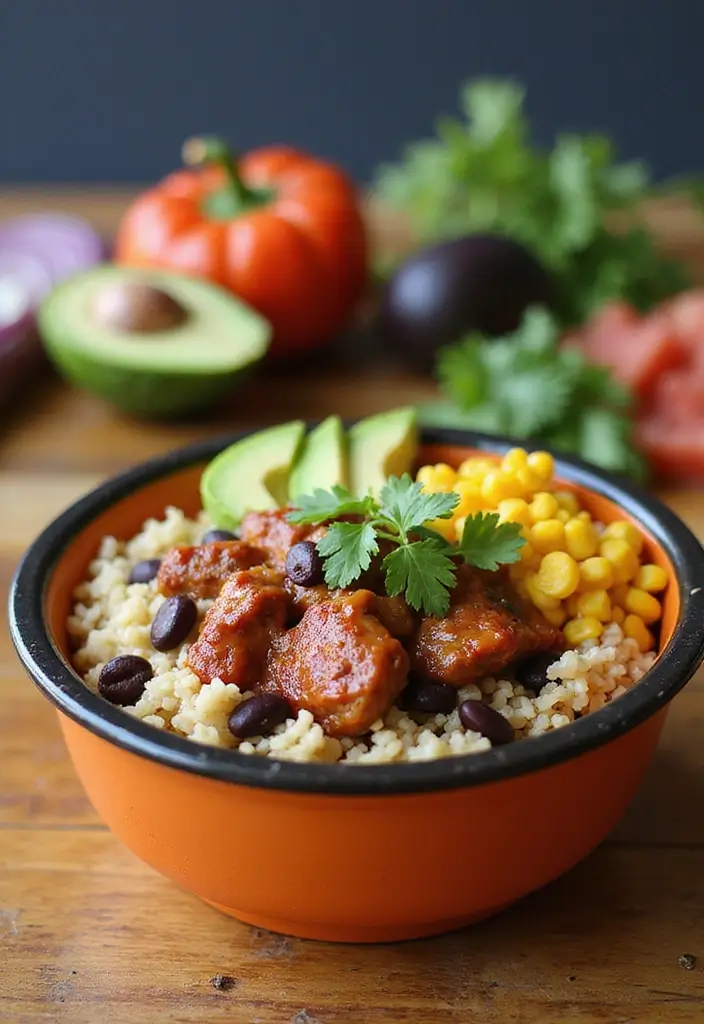 25 Ground Pork and Rice Recipes for Simple Weeknight Meals 79 25 Ground Pork and Rice Recipes for Simple Weeknight Meals - 13. Chipotle Pork and Rice Burrito Bowls