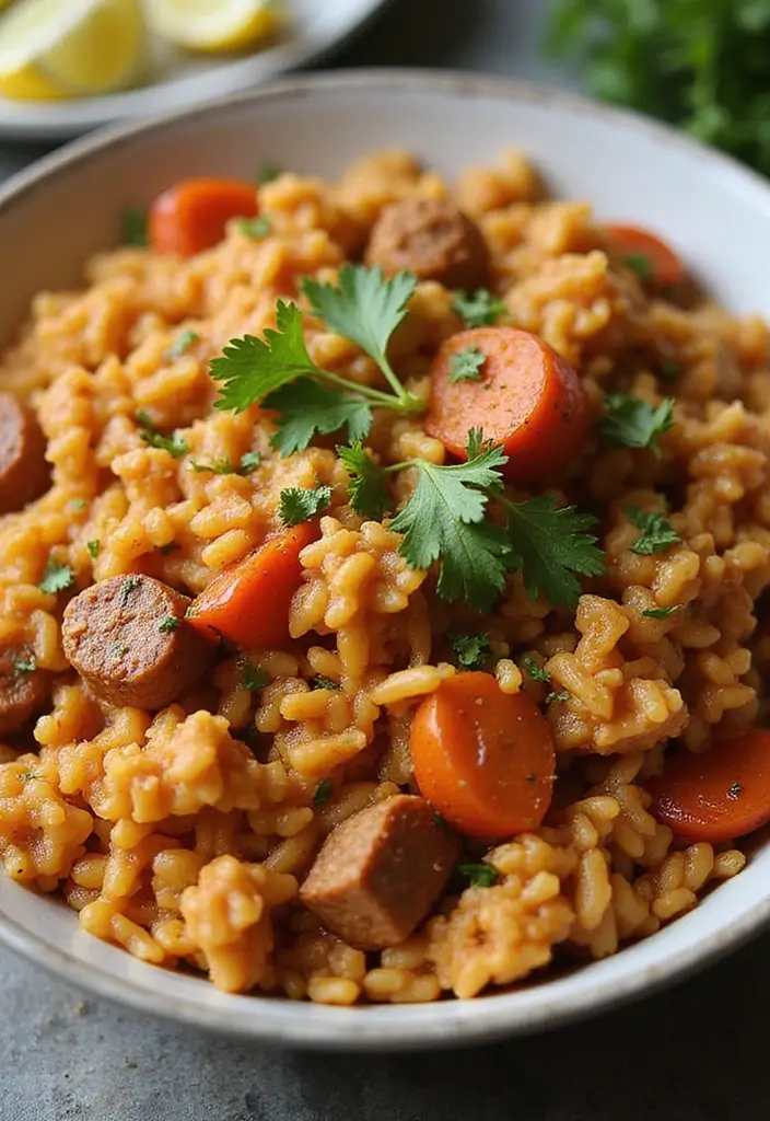25 Ground Pork and Rice Recipes for Simple Weeknight Meals 114 25 Ground Pork and Rice Recipes for Simple Weeknight Meals - 18. Pork and Rice Jambalaya