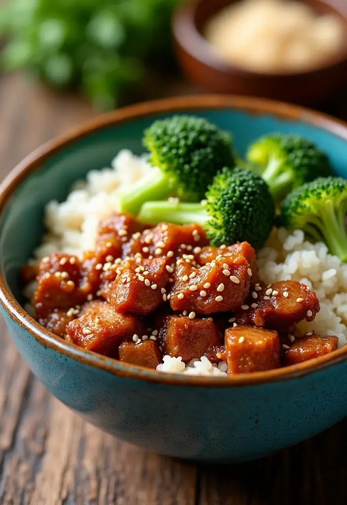 25 Ground Pork and Rice Recipes for Simple Weeknight Meals 27 25 Ground Pork and Rice Recipes for Simple Weeknight Meals - 5. Teriyaki Pork and Rice Bowls