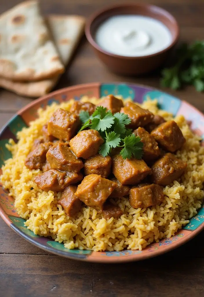 25 Ground Pork and Rice Recipes for Simple Weeknight Meals 48 25 Ground Pork and Rice Recipes for Simple Weeknight Meals - 8. Curried Pork and Rice