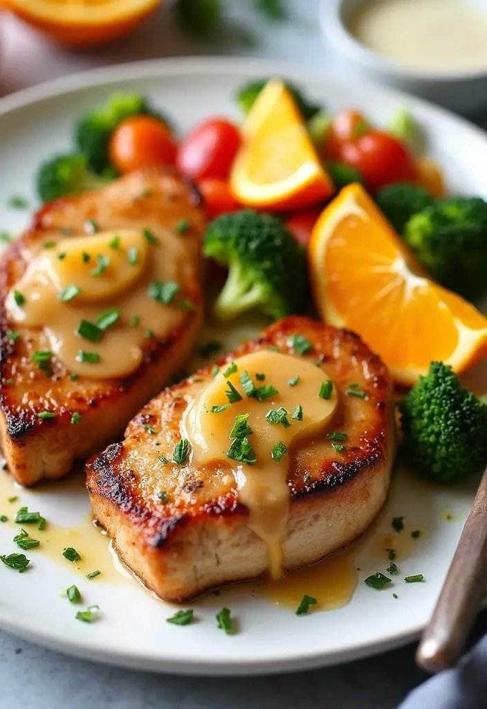25 Healthy Pork Chop Recipes That Don’t Sacrifice Flavor 69 25 Healthy Pork Chop Recipes That Don’t Sacrifice Flavor - 11. Orange Ginger Pork Chops