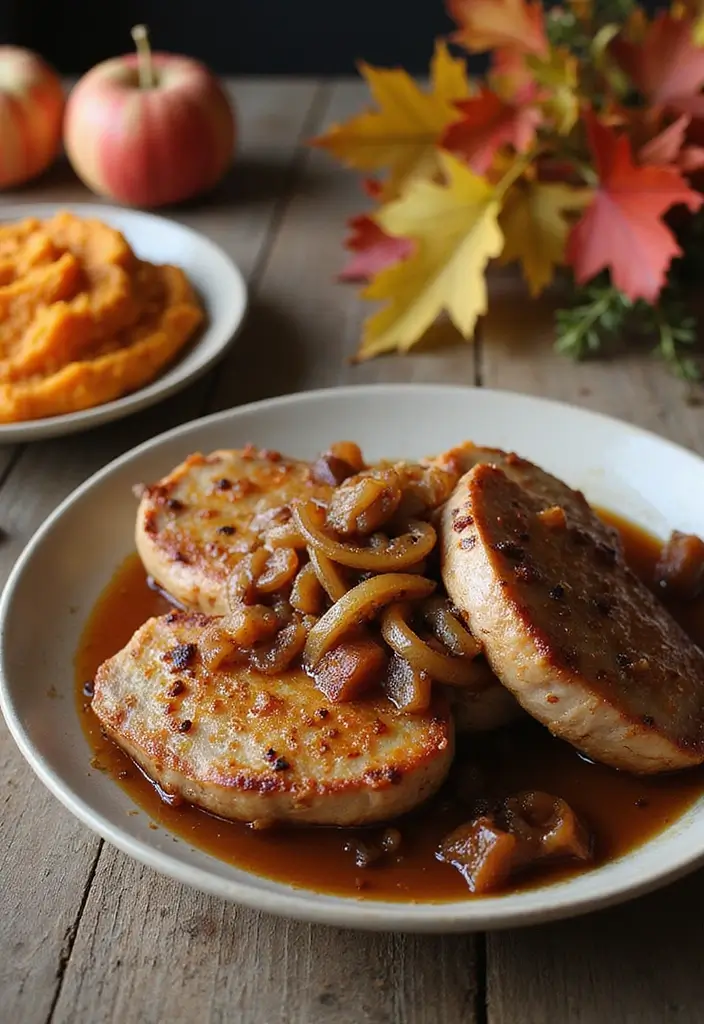25 Healthy Pork Chop Recipes That Don’t Sacrifice Flavor 15 25 Healthy Pork Chop Recipes That Don’t Sacrifice Flavor - 3. Spicy Apple Cider Pork Chops
