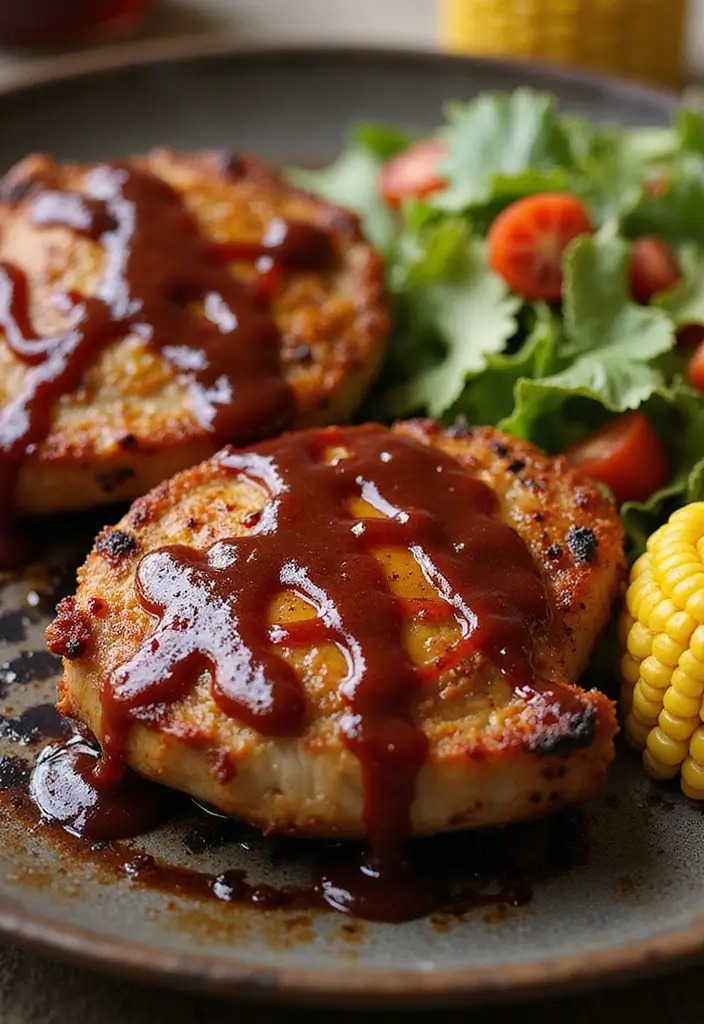 25 Healthy Pork Chop Recipes That Don’t Sacrifice Flavor 48 25 Healthy Pork Chop Recipes That Don’t Sacrifice Flavor - 8. BBQ Glazed Pork Chops
