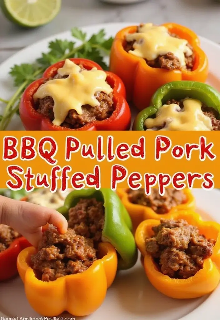 25 Healthy Pulled Pork Recipes That Fit Any Diet 93 25 Healthy Pulled Pork Recipes That Fit Any Diet - 15. BBQ Pulled Pork Stuffed Peppers