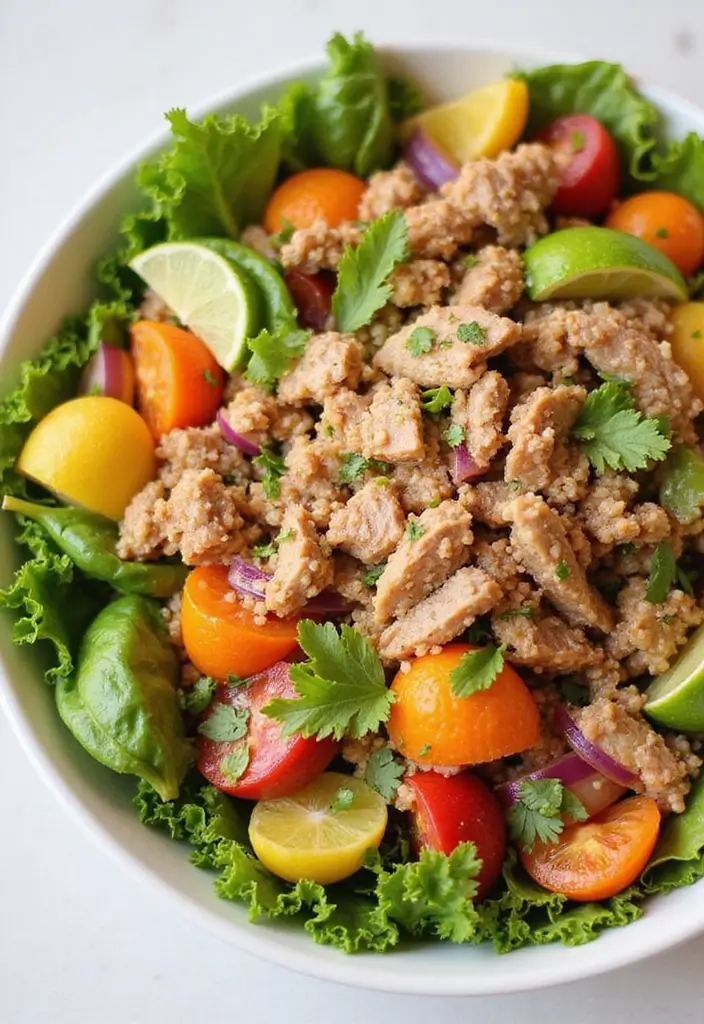 25 Healthy Pulled Pork Recipes That Fit Any Diet 107 25 Healthy Pulled Pork Recipes That Fit Any Diet - 17. Pulled Pork Quinoa Salad