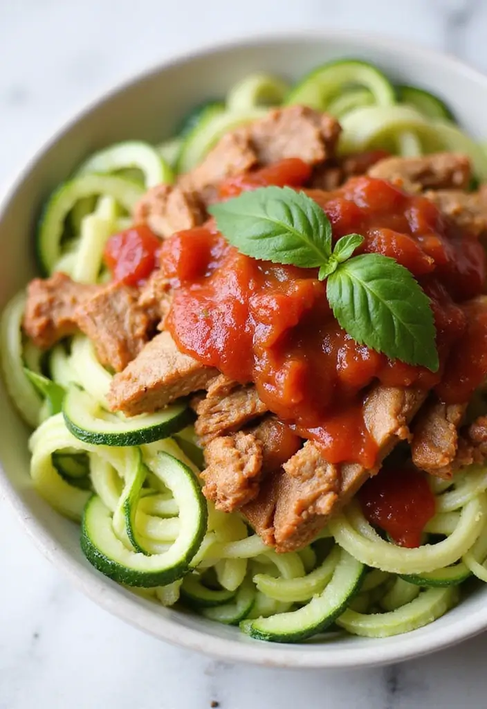 25 Healthy Pulled Pork Recipes That Fit Any Diet 133 25 Healthy Pulled Pork Recipes That Fit Any Diet - 21. Pulled Pork and Zucchini Noodles