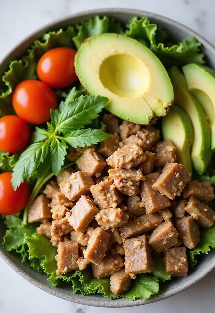 25 Healthy Pulled Pork Recipes That Fit Any Diet 140 25 Healthy Pulled Pork Recipes That Fit Any Diet - 22. Pulled Pork and Avocado Salad