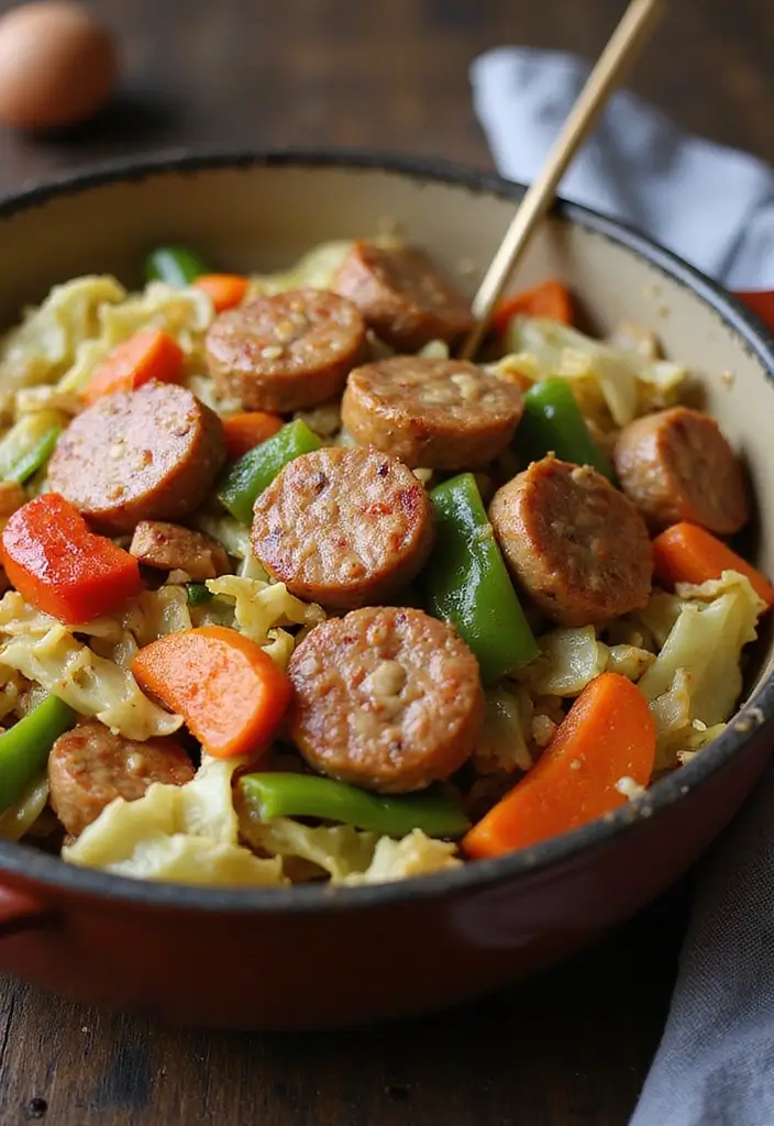 25 Italian Pork Sausage Recipes for Hearty Family Dinners 60 25 Italian Pork Sausage Recipes for Hearty Family Dinners - 10. Italian Sausage and Cabbage Stir-Fry