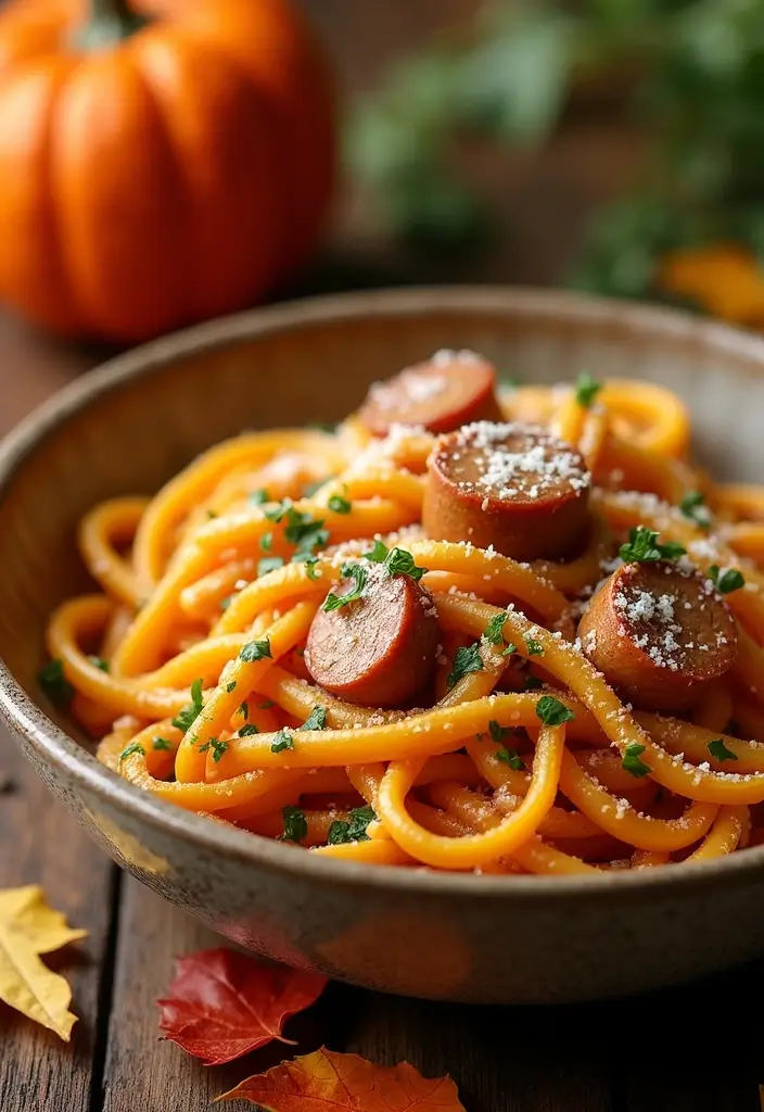 25 Italian Pork Sausage Recipes for Hearty Family Dinners 91 25 Italian Pork Sausage Recipes for Hearty Family Dinners - 15. Italian Sausage and Pumpkin Pasta