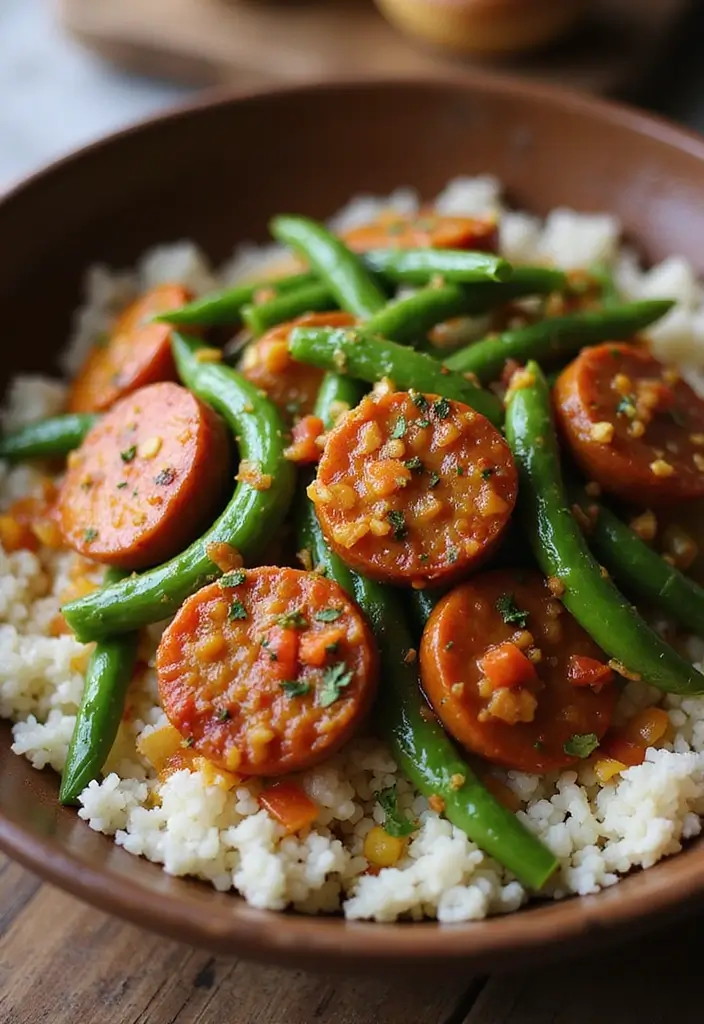 25 Italian Pork Sausage Recipes for Hearty Family Dinners 131 25 Italian Pork Sausage Recipes for Hearty Family Dinners - 21. Italian Sausage and Green Bean Stir-Fry
