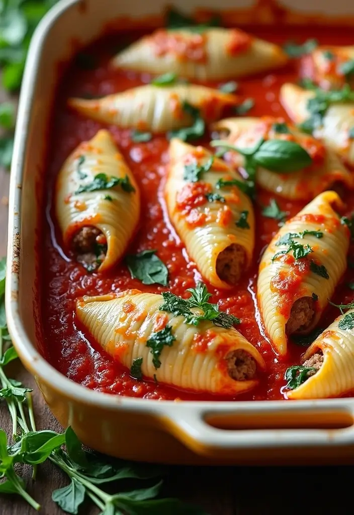 25 Italian Pork Sausage Recipes for Hearty Family Dinners 143 25 Italian Pork Sausage Recipes for Hearty Family Dinners - 23. Italian Sausage and Spinach Stuffed Shells