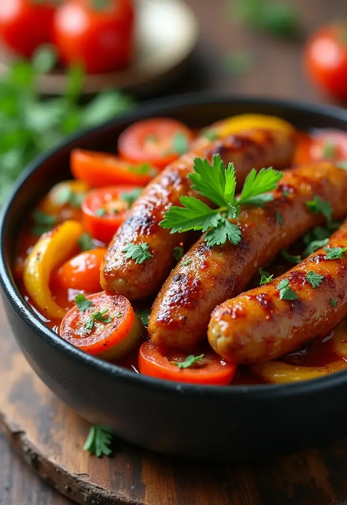 25 Italian Pork Sausage Recipes for Hearty Family Dinners 157 25 Italian Pork Sausage Recipes for Hearty Family Dinners - 25. Italian Sausage and Roasted Vegetable Bowl