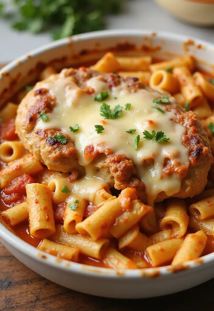 25 Leftover Pork Chop Recipes to Reinvent Your Dinner 130 25 Leftover Pork Chop Recipes to Reinvent Your Dinner - 20. Pork Chop Baked Ziti