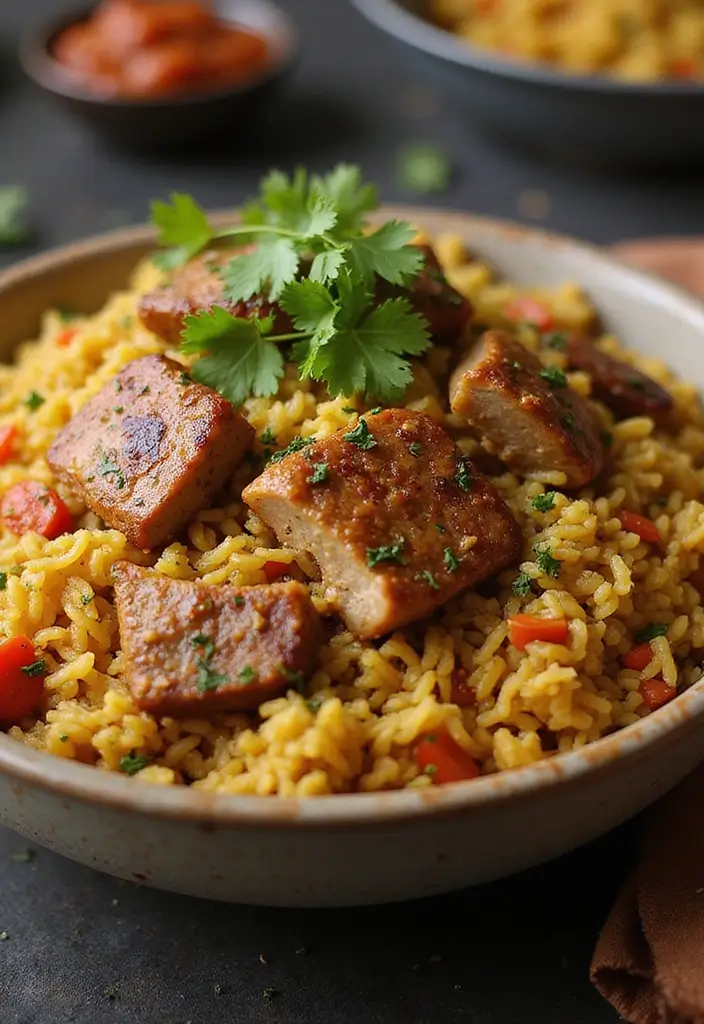 25 Leftover Pork Chop Recipes to Reinvent Your Dinner 151 25 Leftover Pork Chop Recipes to Reinvent Your Dinner - 23. Pork Chop Biryani