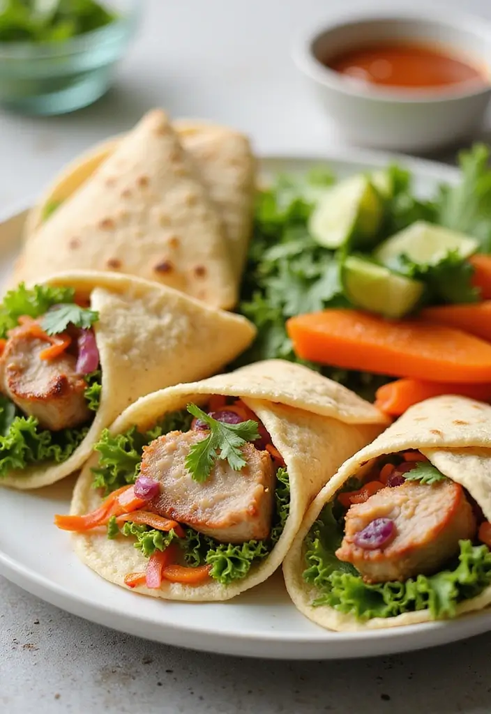 25 Leftover Pork Chop Recipes to Reinvent Your Dinner 158 25 Leftover Pork Chop Recipes to Reinvent Your Dinner - 24. Pork Chop Coleslaw Wraps