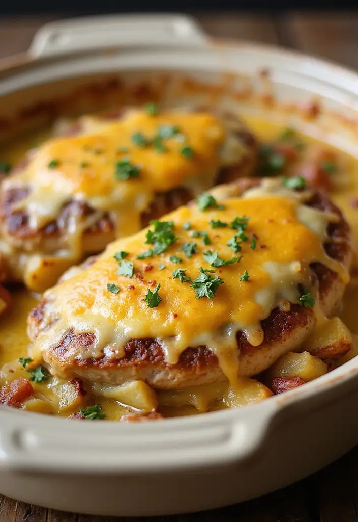 25 Leftover Pork Chop Recipes to Reinvent Your Dinner 165 25 Leftover Pork Chop Recipes to Reinvent Your Dinner - 25. Pork Chop Gratin